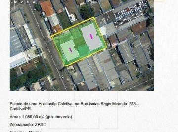87afb0ac49ec9c4e55fbe36b3cebeb471e2730c3 · Terreno ZR3-T à venda, 1980 m² (36mFR x 55mFU) por R$ 3.200.000 - Hauer - Curitiba/PR