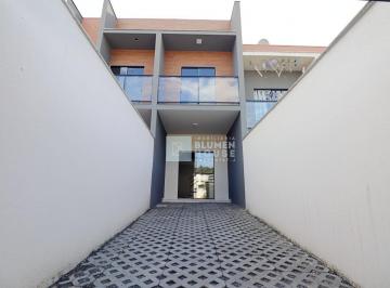 Casa · 83m² · 2 Quartos · 2 Vagas · Sobrado em construção no bairro Salto do Norte, com previsão de entrega para junho / 2025!