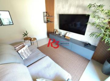 4578af5b1df7798412f65bc66403f3696fb67c16 · Casa com 3 dormitórios à venda, 165 m² por R$ 1.100.000,00 - Marapé - Santos/SP