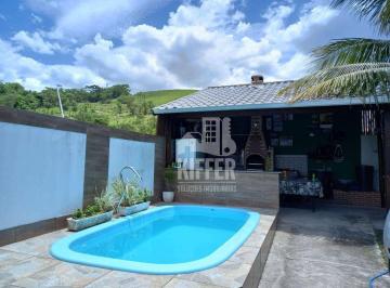 CASA COM PISCINA EM MARICÁ · Casa com 3 dormitórios à venda, 98 m² por R$ 400.000,00 - São José do Imbassaí - Maricá/RJ