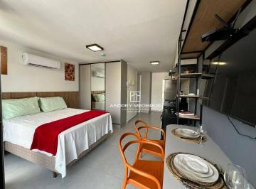 00f2835dfb1867ccf6d424a0778d8dd345fdf139 · Flat MOBILIADO com 1 dormitório à venda, 28 m² por R$ 399.000 - Jardim Oceania - João Pessoa/PB