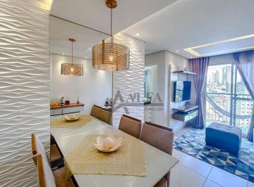 Sala de Estar e Jantar · ** Edifício Jacarandá - I M P E R D Í V E L - Lindo apartamento em rua tranquila e arborizada próxim