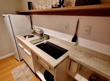 Apartamento · 23m² · 1 Quarto · 1 Vaga · Studio 23m² à venda, mobiliado e equipado bairro Cachoeira do Bom Jesus