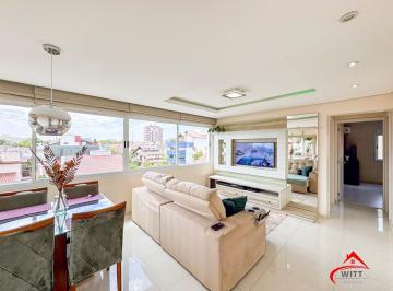 Apartamento · 72m² · 2 Quartos · 1 Vaga · Apartamento de 2 dormitórios com suíte e churrasqueira no Jardim Planalto