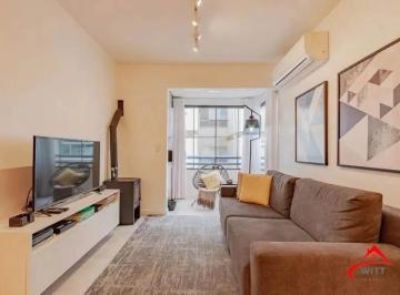 LIVING-COM-SACADA · COBERTURA DE 46M², 1 DORMITÓRIO, 1 VAGA - BAIRRO MONT SERRAT