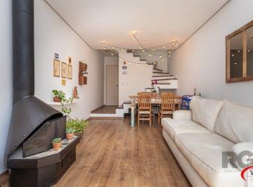Casa · 110m² · 3 Quartos · 1 Vaga · Casa em condomínio de 109m² - 3 dormitórios, 1 suíte e 1 vaga no bairro Teresópo
