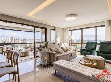 sala · Apartamento de 3 quartos, 3 suítes e 2 vagas de garagem Higienópolis em POA