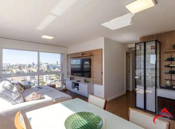 Apartamento · 94m² · 3 Quartos · 2 Vagas · Apartamento novo semimobiliado 3 dorm, 2 suítes, andar alto, no Passo D'areia.