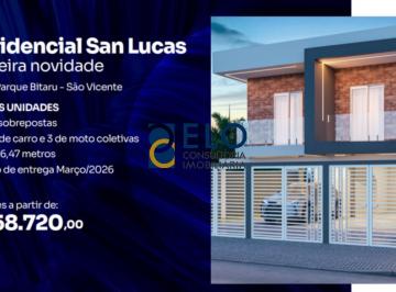 Foto 01 · R$ 300.300. Imperdível oportunidade! Casa à venda em São Vicente-SP, Parque Bitaru, 2 quartos, 1 sal