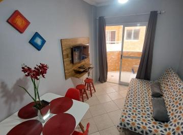 Apartamento de 1 quarto, Praia Grande · Apartamento frente para o mar com churrasqueira Praia Grande diárias a partir de 150 reais