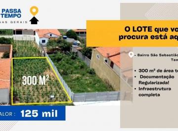 Terreno · 300m² · Lote à venda, Rua Francisco Gonçalves Rios - Bairro São Sebastião - Passa Tempo - MG