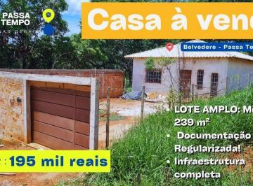 Casa · 239m² · 2 Quartos · Casa á venda, Belvedere - Passa Tempo/MG.