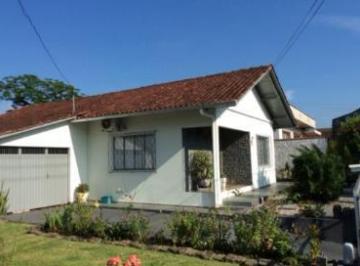 Terreno · 1000m² · 3 Quartos · 1 Vaga · Casa / Terreno Residencial com 1000 m² em Nova Brasília, Jaraguá do Sul – Financia e Permuta