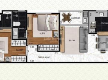 Apartamento · 66m² · 2 Quartos · 2 Vagas · Apartamento à venda no bairro Cidade Nova