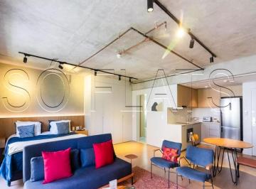 Apartamento · 60m² · 1 Quarto · 1 Vaga · Flat George V Itaim disponivel para venda, com 60m², 1 dormitório e 1 vaga de garagem