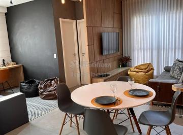 Apartamento · 52m² · 1 Quarto · 1 Vaga · Apartamento Padrão Mobiliado com 01 Dormitório para Venda no bairro Jardim São Marco