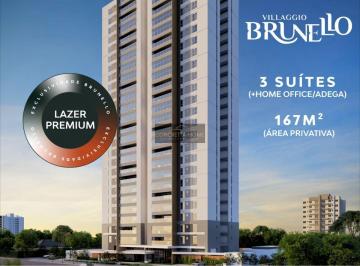 Apartamento · 167m² · 3 Quartos · 2 Vagas · Apartamento no Edifício Villaggio Brunello em Cuiabá