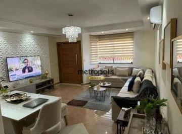 Sala · Sobrado com 4 dormitórios à venda, 239 m² por R$ 1.300.000,00 - Vila Floresta - Santo André/SP