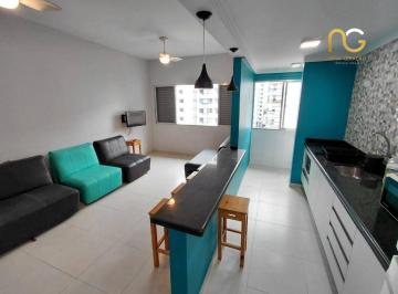 Apartamento · 39m² · 1 Quarto · 1 Vaga · Kitnet em Vila Tupi, Praia Grande/SP de 39m² 1 quartos à venda por R$ 256.000,00