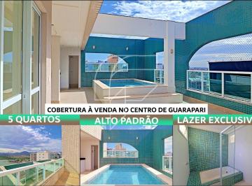 Foto 01 · Imperdível cobertura duplex no Centro de Guarapari-ES: 6 quartos, 5 suítes, 7 banheiros, 4 vagas de 