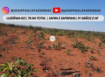 Rural , Luziânia · Fazenda a venda em Luziânia Goiás - 78,22 hectares - Faz safra e Safrinha - 50 Km de Brasília