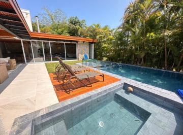 Foto 01 · Casa de alto padrão para locação em condomínio exclusivo de Juquehy - São Sebastião-SP, 4 quartos, 4