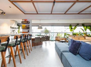 Sala · Apartamento - Pinheiros - 3 Dormitórios - 163m².