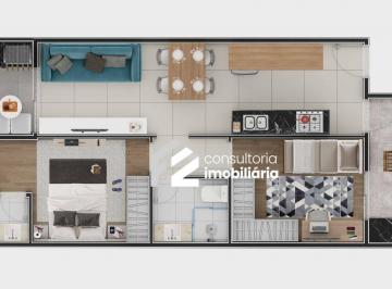 Apartamento · 59m² · 2 Quartos · 1 Vaga · Apartamento Garden com 2 dormitórios à venda, 59 m² por R$ 595.000,00 - Baeta Neves - São Bernardo d