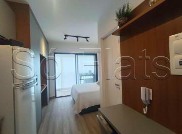 Apartamento · 24m² · 1 Quarto · Studio Hub Alto da Boa Vista, flat disponível para locação contendo 24m² e 1 vaga de garagem.