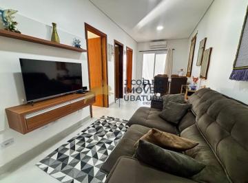 Foto 01 · Apartamento com 2 dormitorios e varanda gourmet apenas 100 metros da Praia do Perequê-Açú em Ubatuba