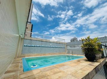Apartamento · 300m² · 3 Quartos · 3 Vagas · Cobertura à venda no Gonzaga em Santos.