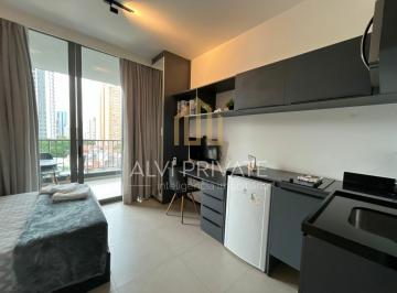 Apartamento · 25m² · 1 Quarto · 1 Vaga · Studio de 24m mobiliado em Perdizes, com direito a 1 vaga de garagem