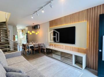 Casa · 97m² · 2 Quartos · Sobrado semi mobiliado com 02 suítes, 02 vagas de garagem e churrasqueira à venda em Blumenau, Bairr