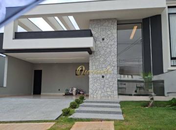 560124ece979d4d21b74d61c2c85aa4bb12c6fdd · Casa nova, à venda, 3 suítes, planejados, piscina, Condomínio Gran Reserve, Indaiatuba.