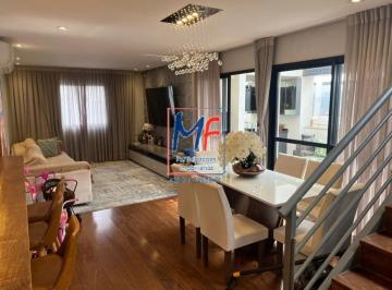 Apartamento · 181m² · 3 Quartos · Excelente cobertura Santo Amaro com 181 m² de área construída, 3 dormitórios, sendo 1 suíte, 3 banhe