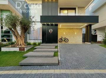 Casa · 220m² · 3 Quartos · 2 Vagas · Belissímo sobrado alto padrão, localizado no Alpahaville em Gravataí/RS.
