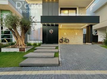 Casa · 220m² · 3 Quartos · 2 Vagas · Belissímo sobrado alto padrão, localizado no Alpahaville em Gravataí/RS.