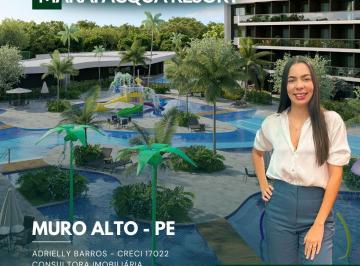 Apartamento de 1 quarto, Ipojuca · Apartamentos em Muro Alto Explore o Futuro do Litoral - Makai Acqua Resort -