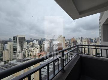 Foto 01 · Apartamento mobiliado com 2 quartos para comprar ou alugar, na Vila Nova Conceição, São Paulo-SP.