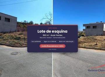 1441_i8m4M99w_14416ae2435f1ec7f.jpg · Lote de esquina com 360m² - Bairro Recanto Verde