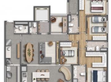 Apartamento de 3 quartos, São Paulo · Ed. Gaia Ibirapuera - Residencial -Apartamento com 3 quartos e 147 m² à venda em Vila Clementino