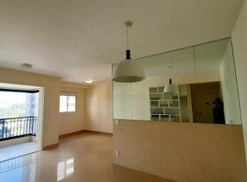Imagem da sala de dois ambientes · Apartamento para Aluguel no Royal Park Alphaville com 2 Suítes