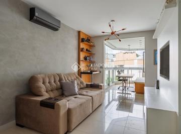 Apartamento · 68m² · 2 Quartos · 1 Vaga · Apartamento 2 dormitórios com suíte - Abraão | Pronto e Mobiliado!