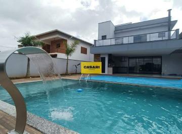 Casa · 229m² · 4 Quartos · 4 Vagas · Casa de alto padrão, com 4 dormitórios sendo 2 suítes, área gourmet e ampla piscina, Residencial Sol