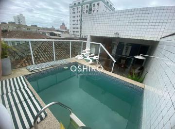 Casa · 169m² · 3 Quartos · 2 Vagas · Casa duplex com piscina à venda Aparecida , em Santos