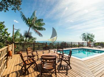 Casa · 350m² · 6 Quartos · 5 Vagas · Casa Com Vista Para o Mar em Ponta da Sela - Ilhabela