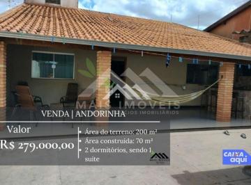 Casa · 70m² · 2 Quartos · 2 Vagas · MN238 CASA À VENDA ? BAIRRO ANDORINHA