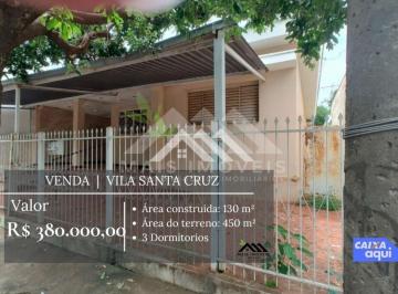 Casa · 130m² · 3 Quartos · MN229 OPORTUNIDADE DE NEGÓCIO ? CASA À VENDA | VILA SANTA CRUZ