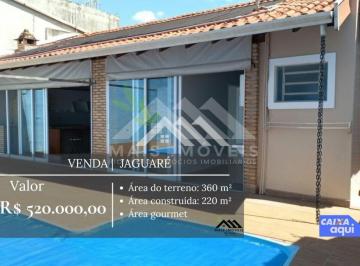 Casa · 220m² · 3 Quartos · 4 Vagas · MN234 CASA À VENDA COM PISCINA ? BAIRRO JAGUARÉ