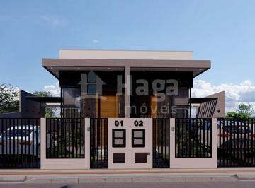 Casa · 93m² · 3 Quartos · 2 Vagas · Casa geminada à venda no bairro Aimoré em Guabiruba/SC